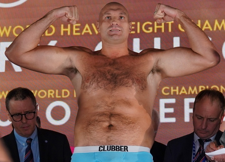 Photos Tyson Fury, Derek Chisora Ready For Trilogy Showdown Boxing